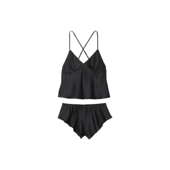 Victoria's Secret Pajama Set Women's Black