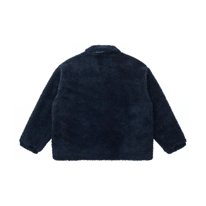 Dickies Velvet feel Coat Unisex Navy Blue-1