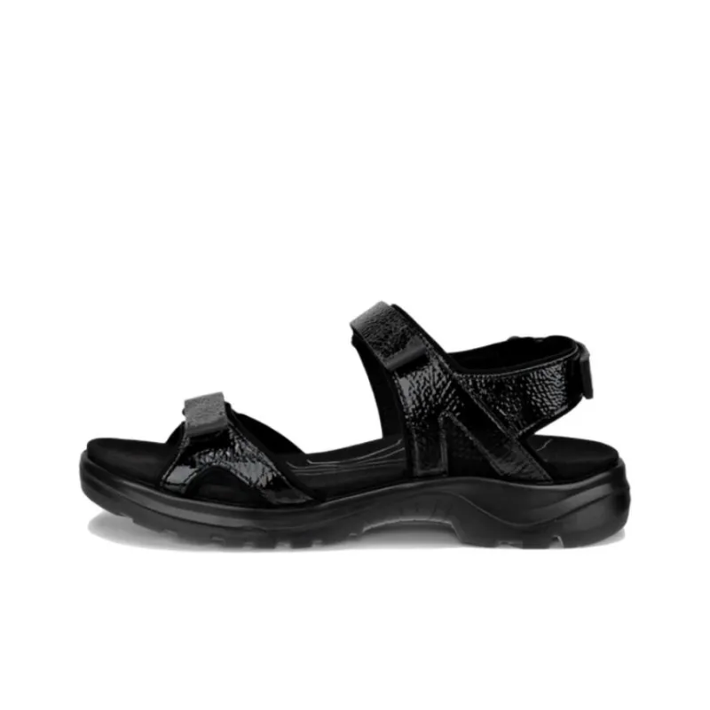 Ecco Beach Sandals Women's Black-0