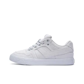 PONY Slip Resistant Cushioning Low Top Skateboard Shoes Unisex Gray
