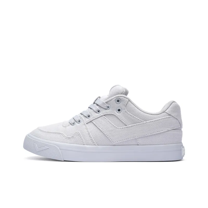 PONY Slip Resistant Cushioning Low Top Skateboard Shoes Unisex Gray-0