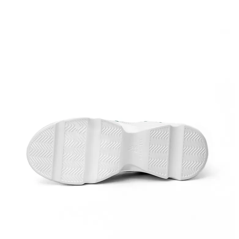 Magn Lens Low Top Casual Shoes Unisex Light Green-3