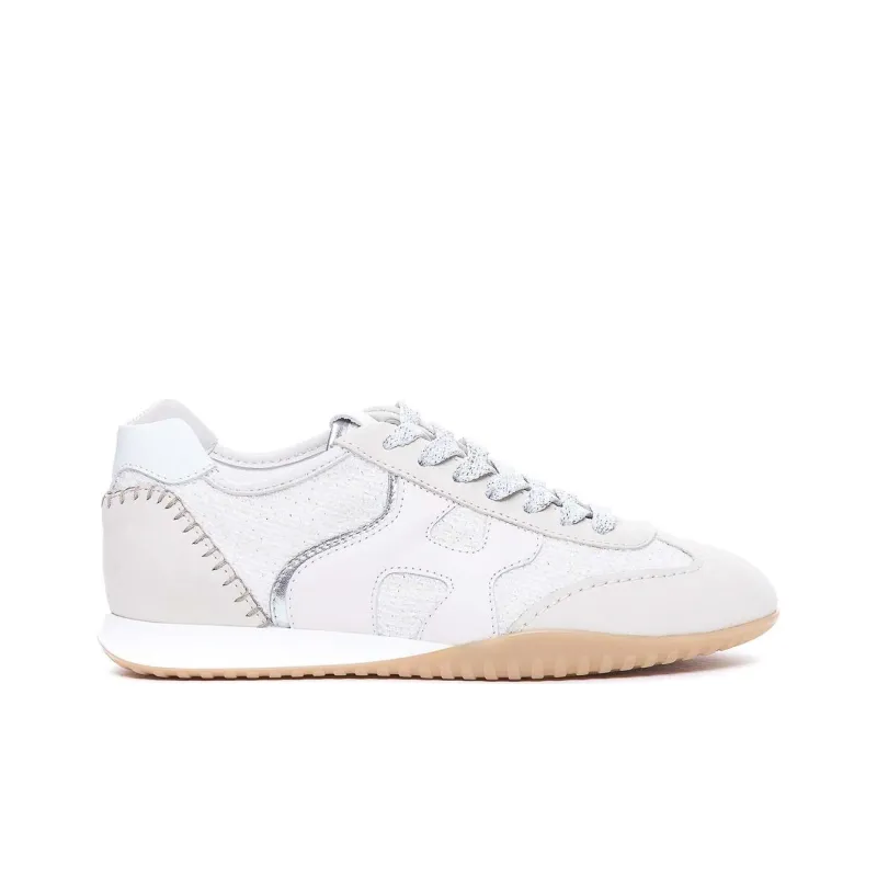 HOGAN Olympia-Z Nubuck Leather Sneakers-1