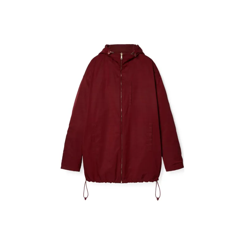 GUCCI Gg All Over Motif Reversible Hooded Parka-1