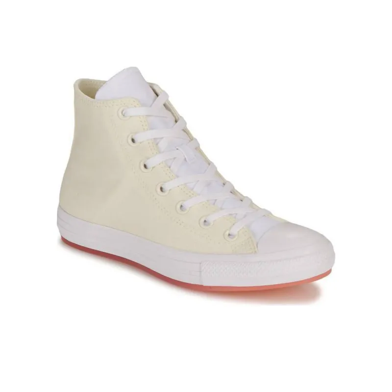 Converse Chuck Taylor All Star Marbled Breathable Cushioning High Top Canvas Shoes Women's Ecru-3