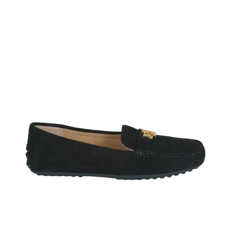 Polo Ralph Lauren Gommino Loafers Women's Black-1