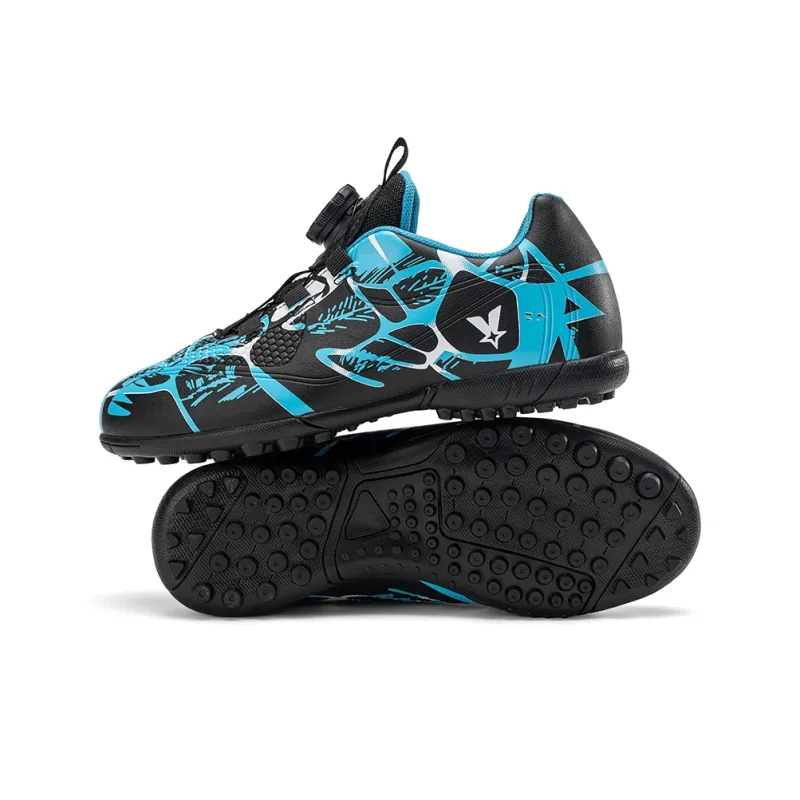 Double Dice TF Rubber Broken Studs Soft Ground, Artificial Ground Anti Slip Wear Resistant Soccer Shoes Unisex-5