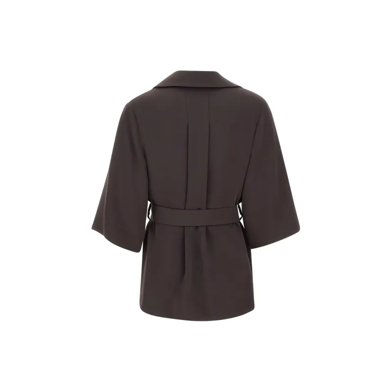 PAROSH Shirts Women's Brown-1