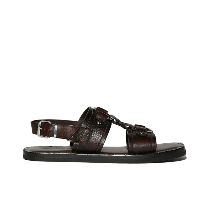 DSQUARED2 Stud-detail Calf-leather Sandals-1