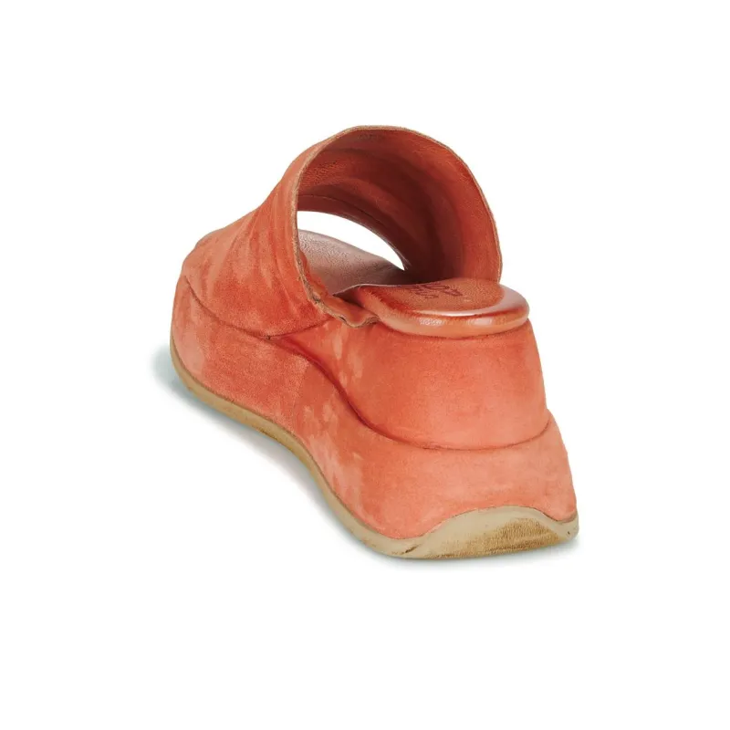 AirStep Abrasion Resistant Slide Slippers Women's Orange-3