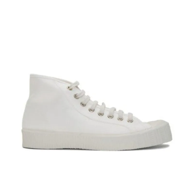 SPALWART High Top Stylish Skateboarding Shoes Unisex White-1