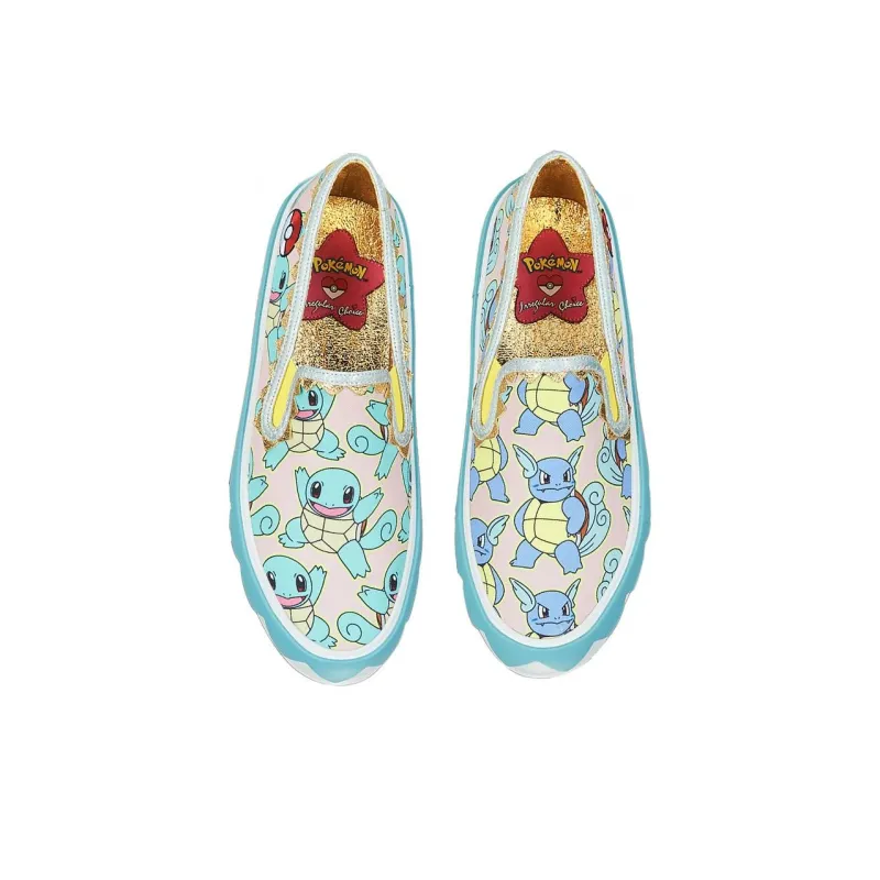 IRREGULAR CHOICE SQUIRTLE Abrasion Resistant Low Top Casual Shoes Unisex Multicolor-11