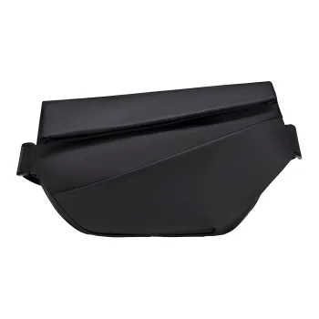 NINE NAIL Polyester Casual Crossbody Bag Sling Bag Fanny Pack Regular Unisex Black