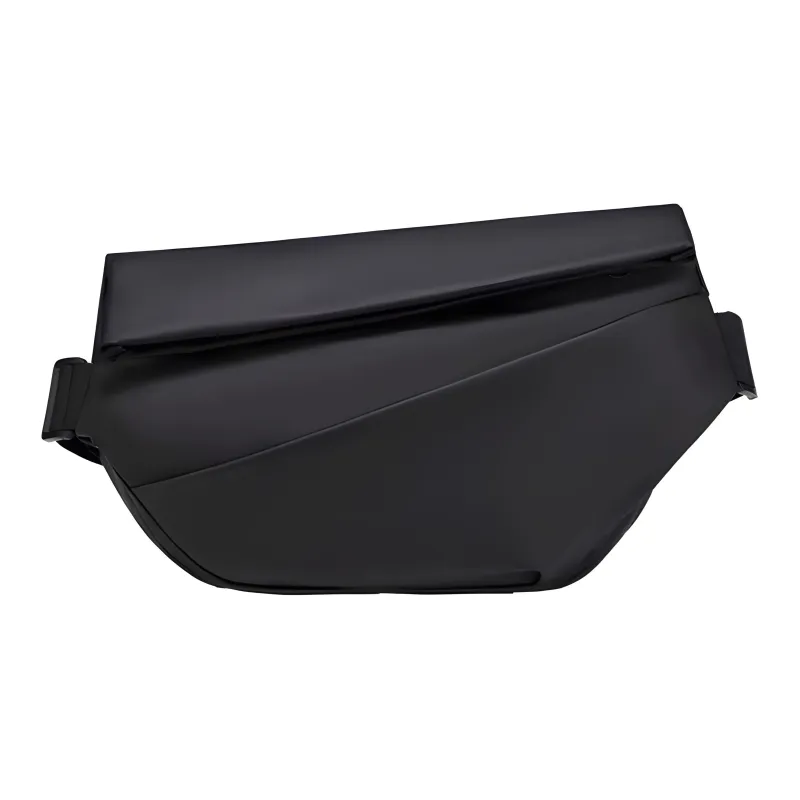 NINE NAIL Polyester Casual Crossbody Bag Sling Bag Fanny Pack Regular Unisex Black-0