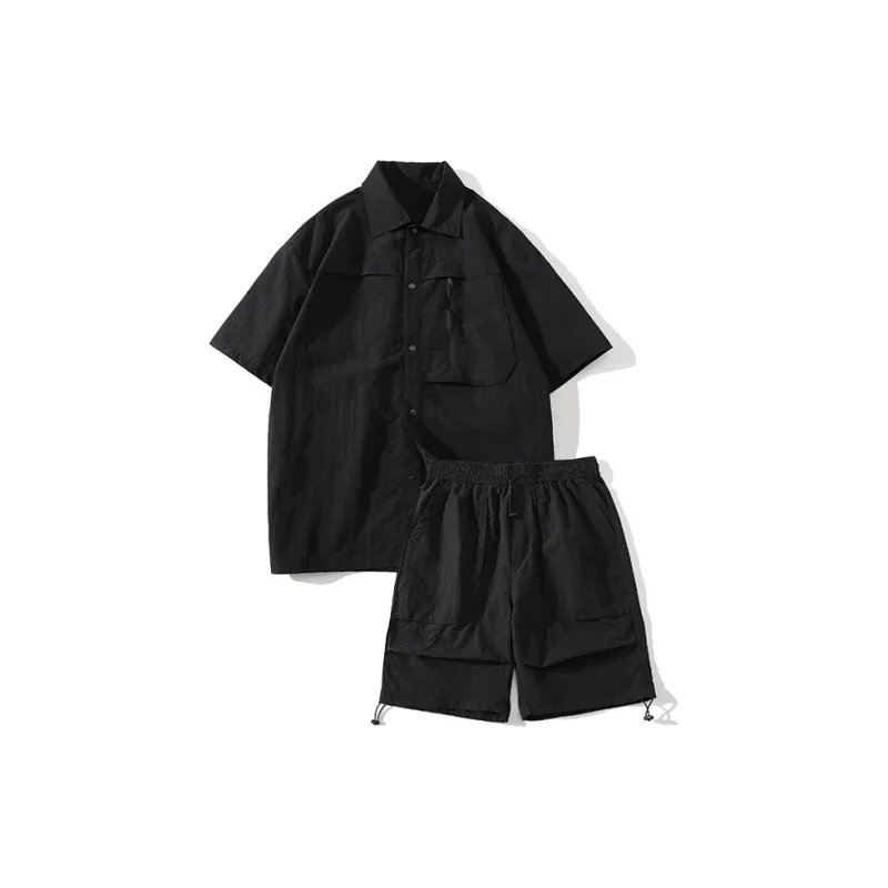 GOOSELIAR Shirt Shorts Set Two-Piece Set Unisex-4