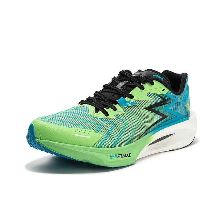 361° Speed 3 PRO Cushioned Slip Resistant Abrasion Resistant Breathable Low Top Training Running Shoes Unisex Dewy Lime-1