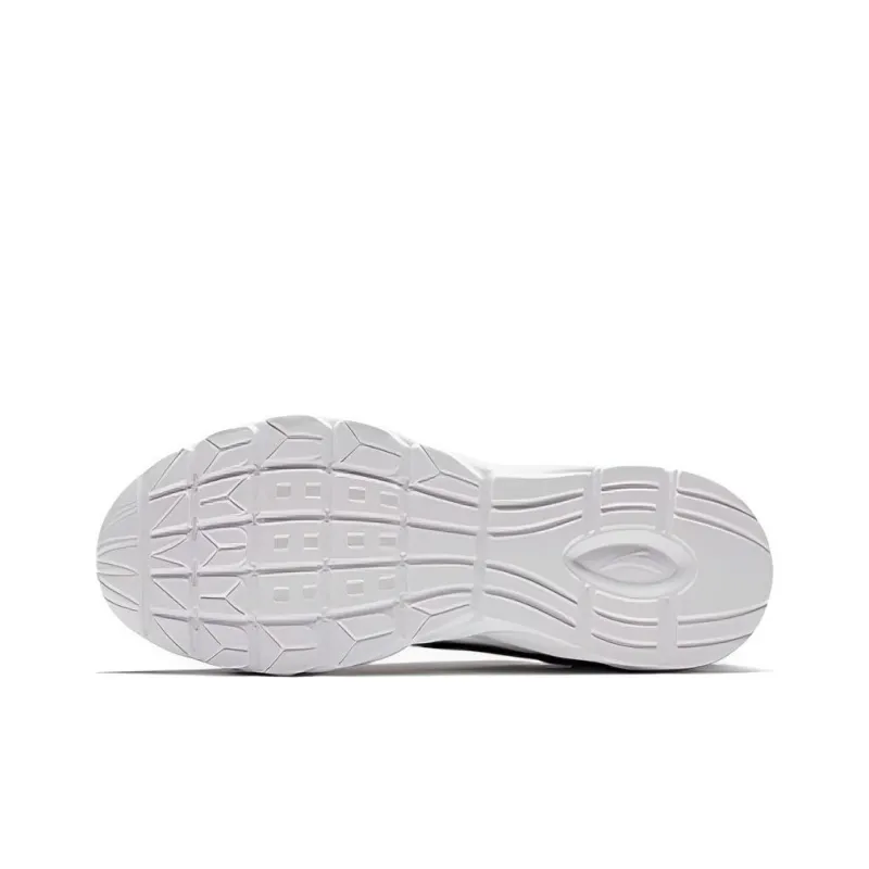 Anta Running Collection Wear resistant And Waterproof Low Top Running Shoes Women's Black White-4