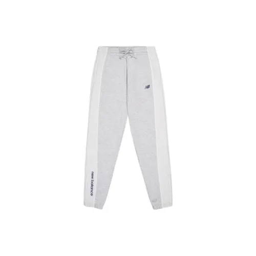 New Balance Knitted Sweatpants Men Gray