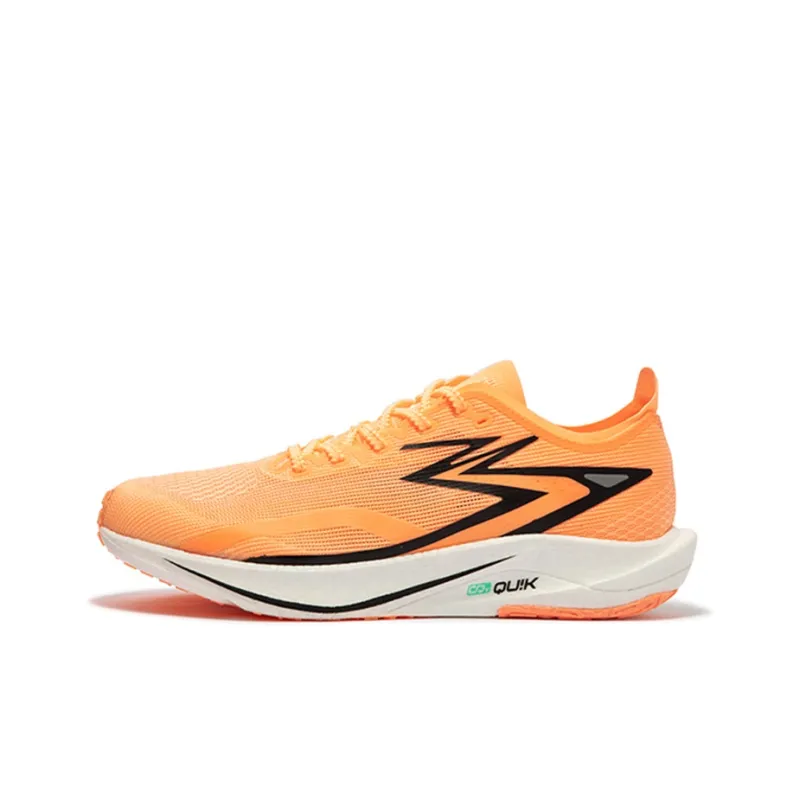 361° Speed Team Cushioned Slip Resistant Abrasion Resistant Breathable Low Top Casual Running Shoes Unisex Orange-0