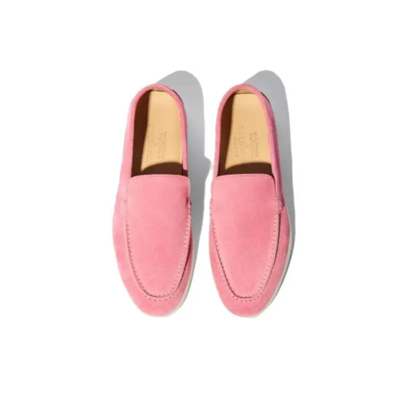 SCAROSSO Ludovica Suede Loafers-3
