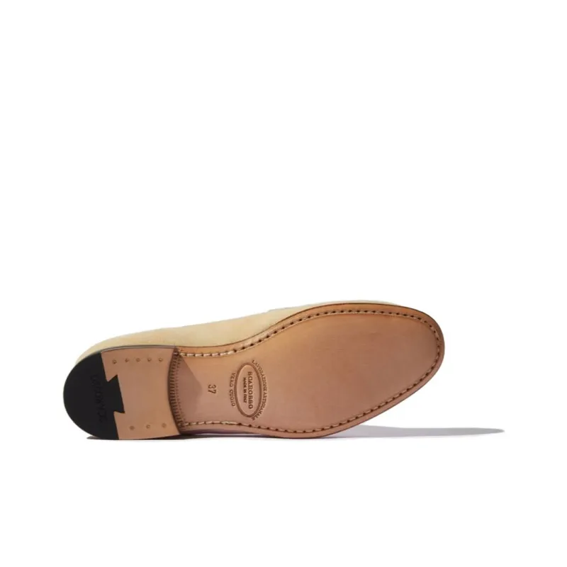 SCAROSSO Valeria Almond Toe Slip On Loafers Women's-4