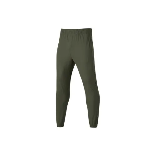 Skechers Knitted Sports Pants Men's Black Forest Green