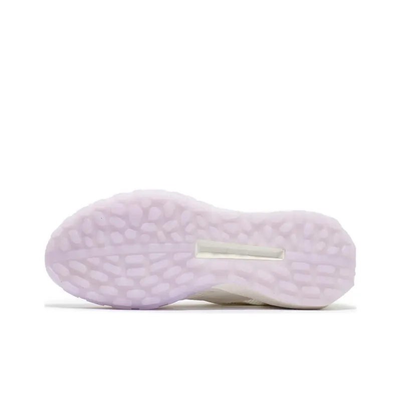 361° Cushioning Wear Resistant Low Top Casual Shoes Women's White Purple-4
