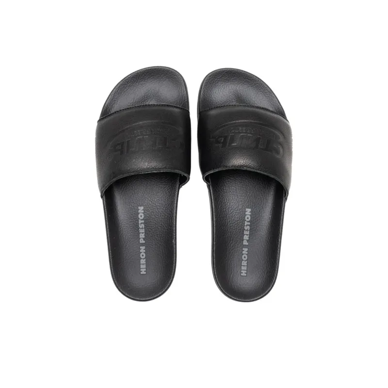 HERON PRESTON Logo Debossed Slides-4