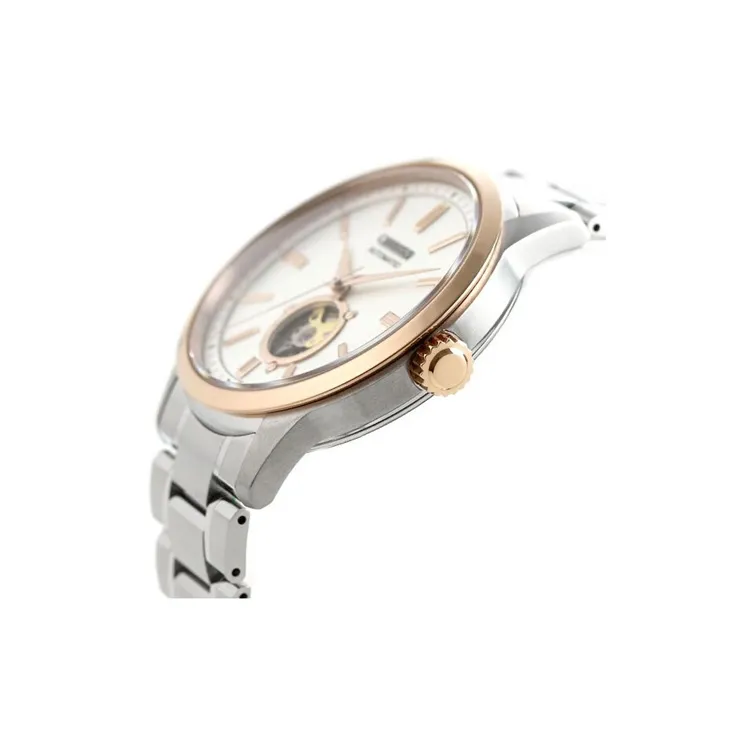 CITIZEN Mechanical Collection Automatic Mechanical Movement Stainless Steel Strap Watch Men's Watches Silver Dial-1