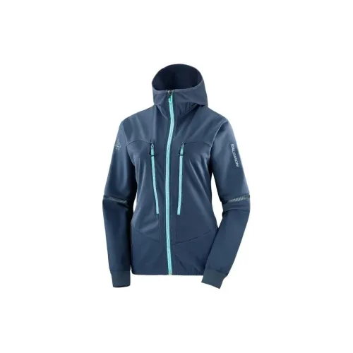 SALOMON MTN Jackets Women's Blue