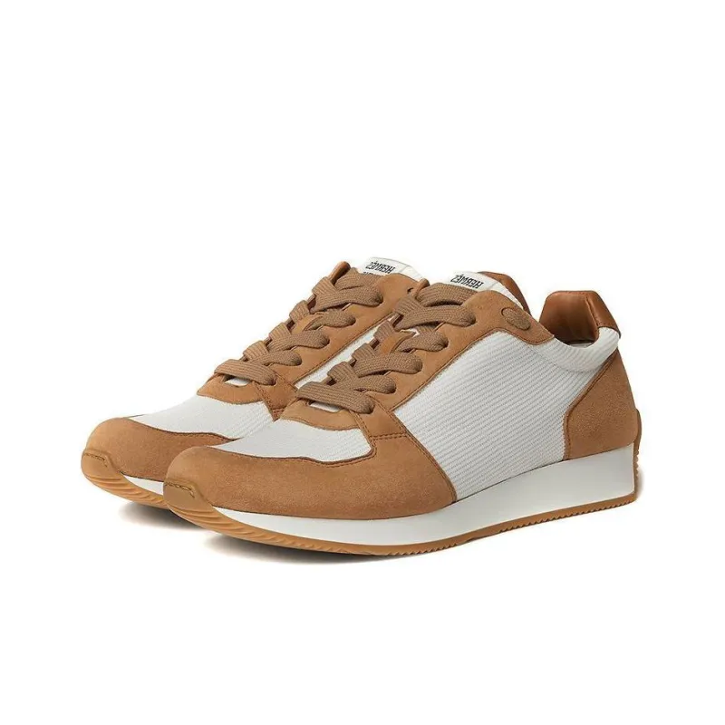 HERMES Escape Cushioning, Slip Resistant, And Abrasion Resistant Low Top Casual Shoes Women's White Beige-2