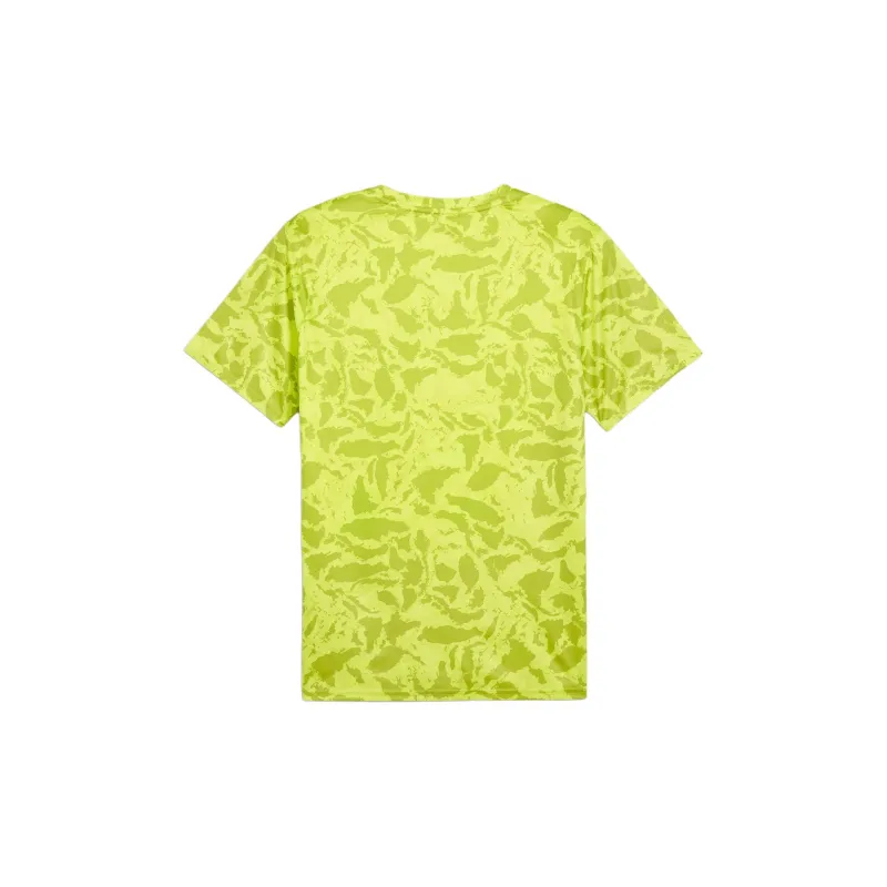 PUMA AOP T-Shirts Men Lime Green-1