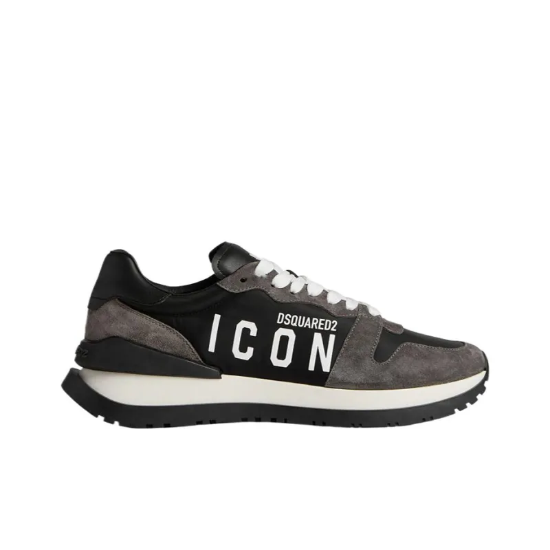 DSQUARED2 Running Icon print Sneakers-1