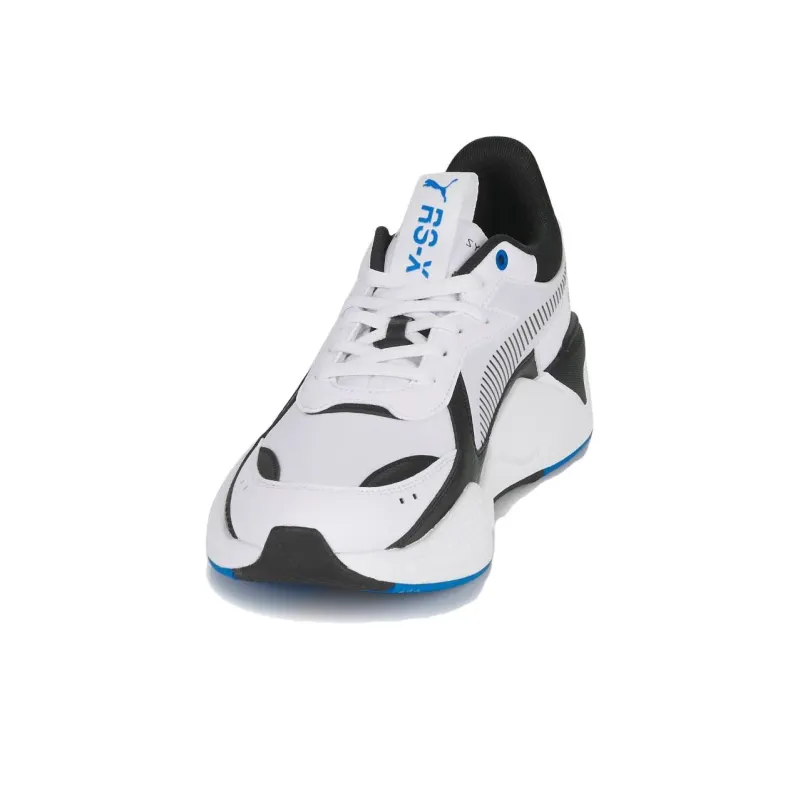 PUMA RS-X Durable Breathable Low-Top Running Shoes Men's White Black-2