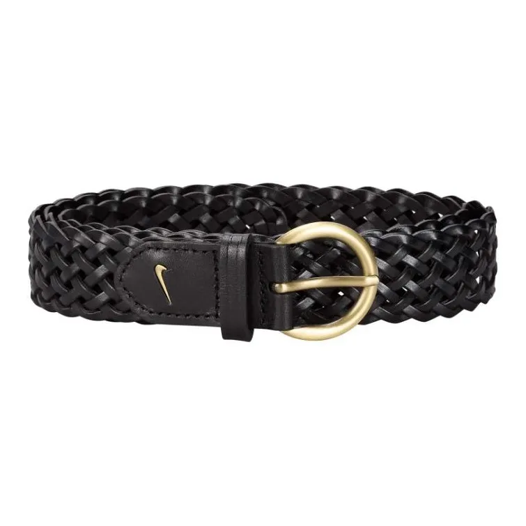 Nike Women's Ultralight Woven Leather Golf Belt-0