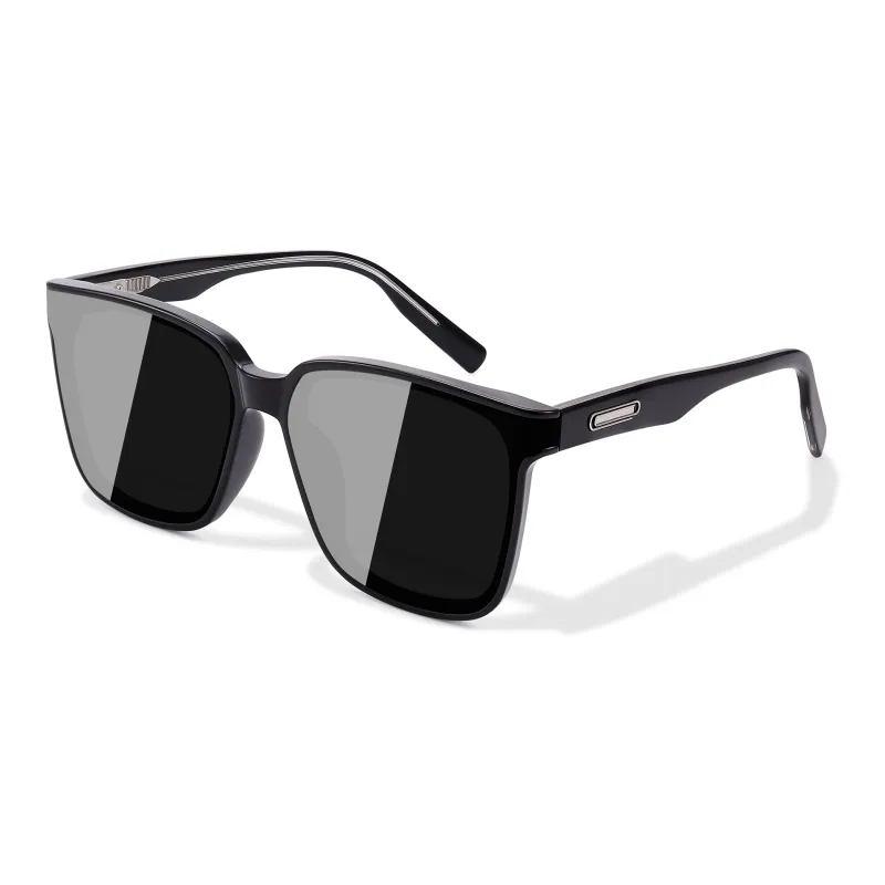 PULAIS TR/Memory Plastic Square Sunglasses Unisex-0