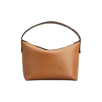 TOD'S KATE Calfskin Handbag Mini Women's Brown