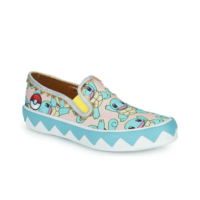 IRREGULAR CHOICE SQUIRTLE Abrasion Resistant Low Top Casual Shoes Unisex Multicolor-6
