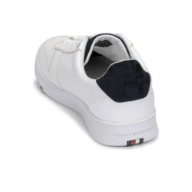 Tommy Hilfiger Low Top Skateboard Shoes Women's White-4