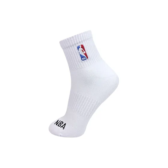NBA Basketball Socks Unisex 5 Pack White-12