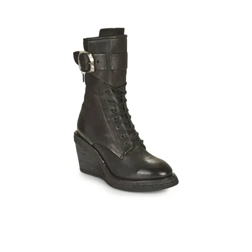AirStep TALL Ankle Boots 8cm Women's Black