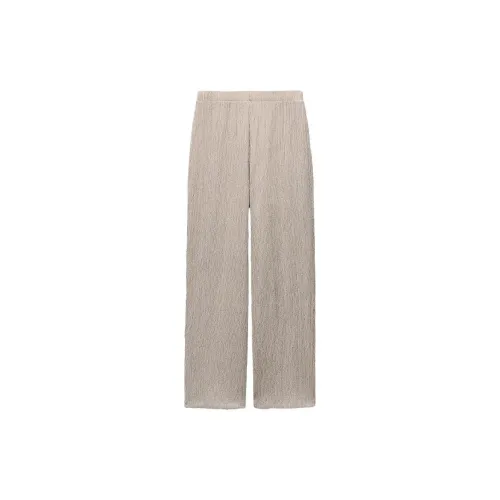 ZARA Casual Pants Women's Nude Beige