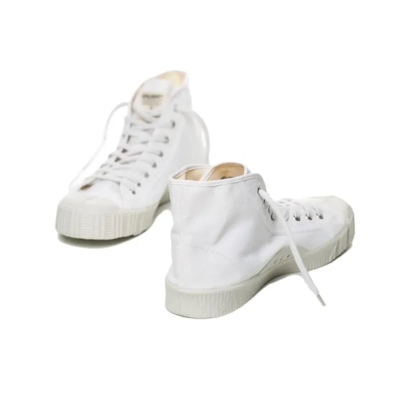 SPALWART High Top Stylish Skateboarding Shoes Unisex White-2
