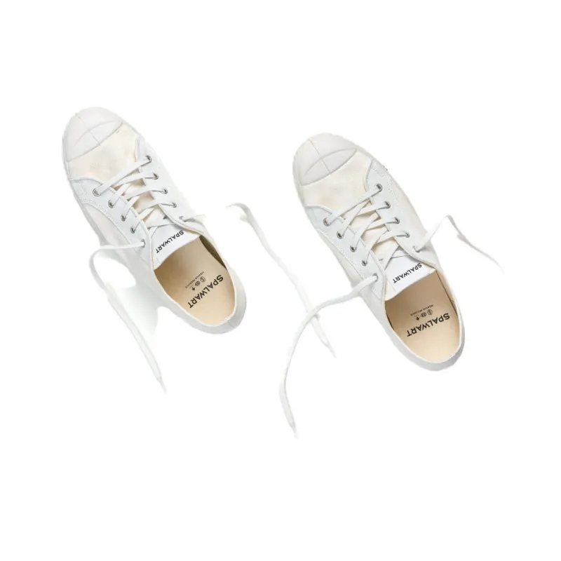 SPALWART Low Top Skateboard Shoes Unisex Gray White-3