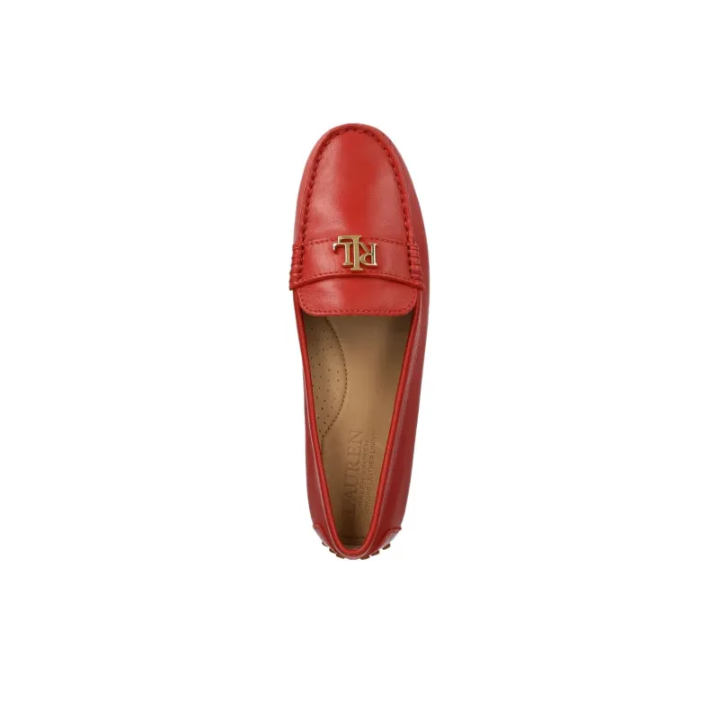 Polo Ralph Lauren Beanie Shoes Women's Red-3