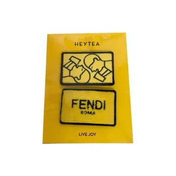 FENDI x HEYTEA Collaboration Badge IP Merch