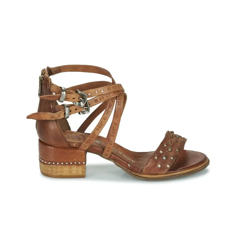 AirStep MORAINE One Strap Sandals 5cm Women's Brown-8