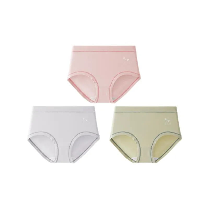 RED DRAGONFLY Cotton Panties Women's 3 Pack Gift Box Set-12