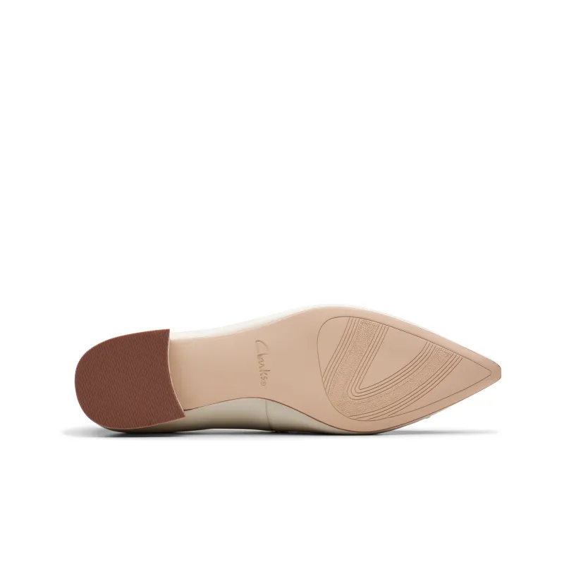 Clarks Casual Single Shoes Women's White-4