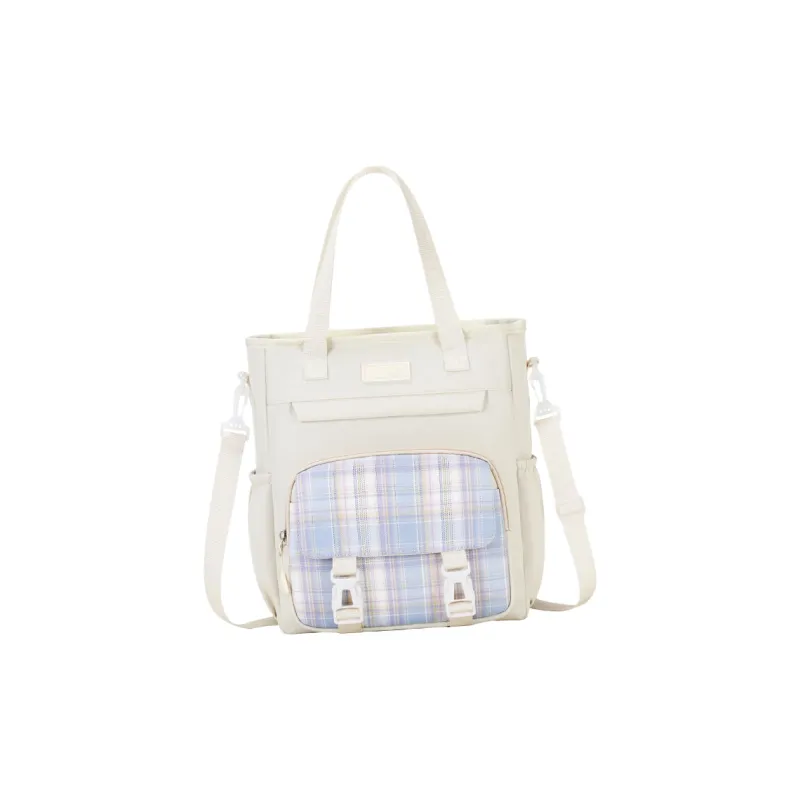 Carissa Oxford Backpack Regular Women's Purple/Sky Blue/Black/Pink/Beige-6